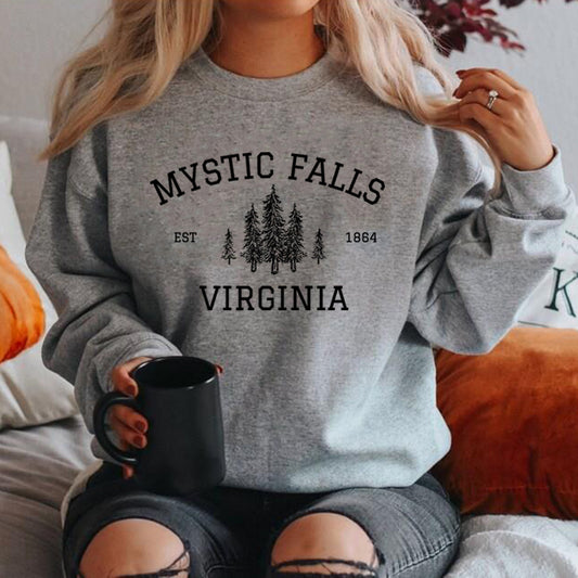 Personlig sweater med print til damer