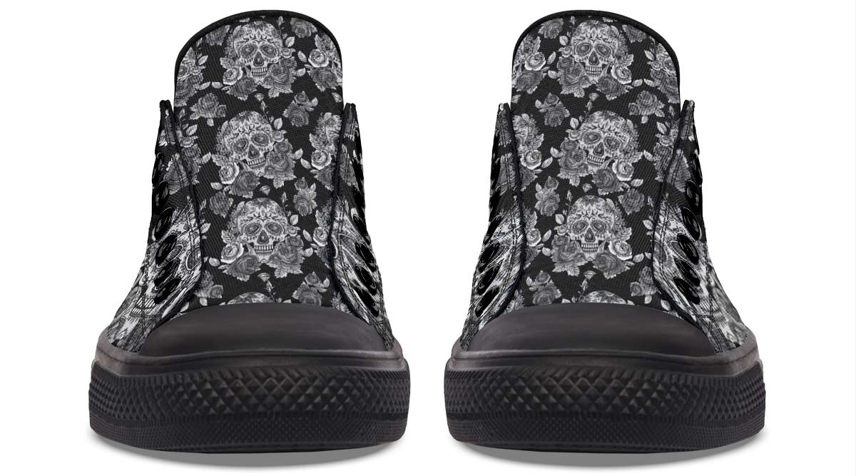 Fashion Print Couple Low-Top Canvas Shoes