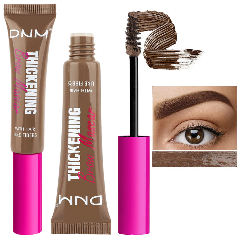 Natural Three-dimensional Fiber Eyebrow Cream Long-lasting Natural Not Smudge