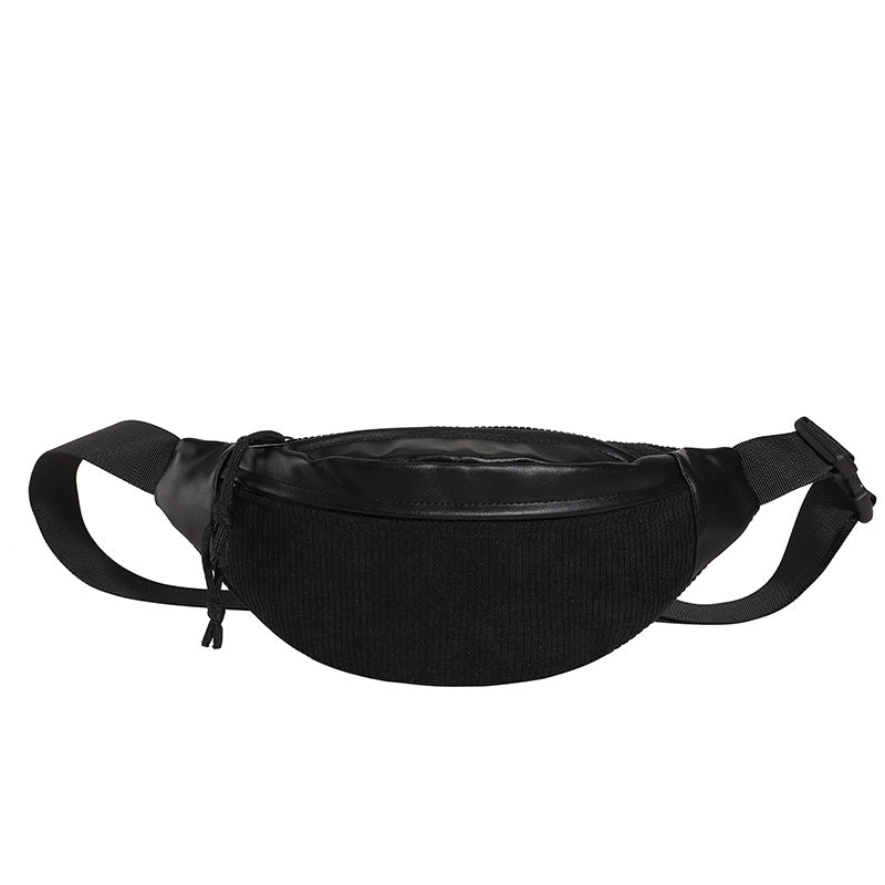 Season New High-end Special-interest Design Corduroy Crossbody Bag