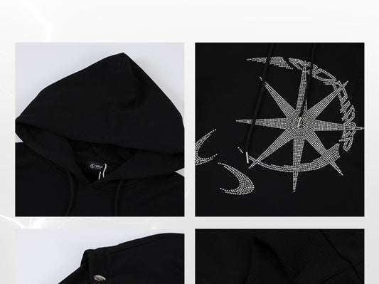 Retro Hoodie Coat Women's Autumn