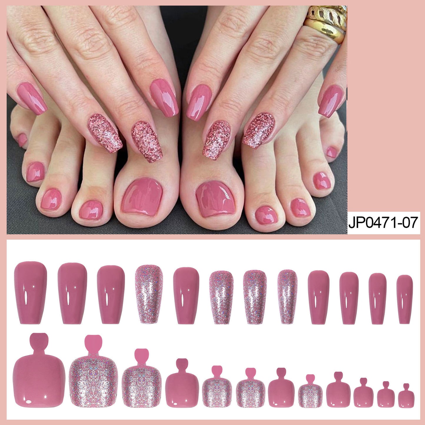 Manicure Wear Cat's Eye Hand And Foot Patch Suit