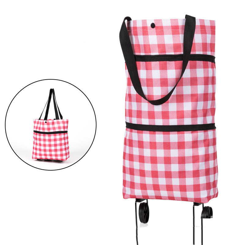 Foldable Wear-resistant Oxford Cloth Handbag