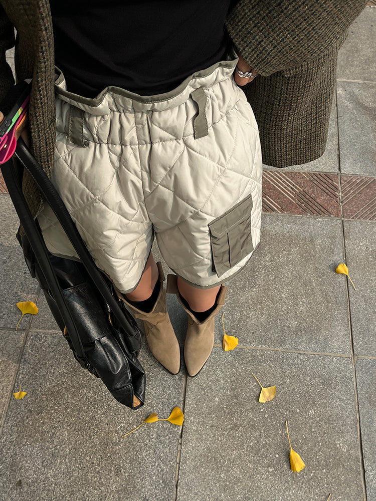 Women's New Winter Casual High Waist Shorts