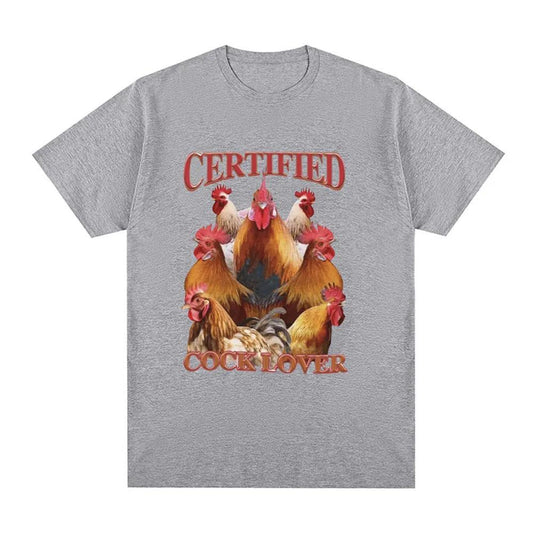 Lovers T-shirt Funny Chicken Meme T-Shirt Wom