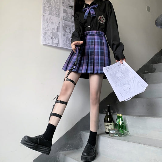 Spring And Summer New High Waist Girls' Skirt