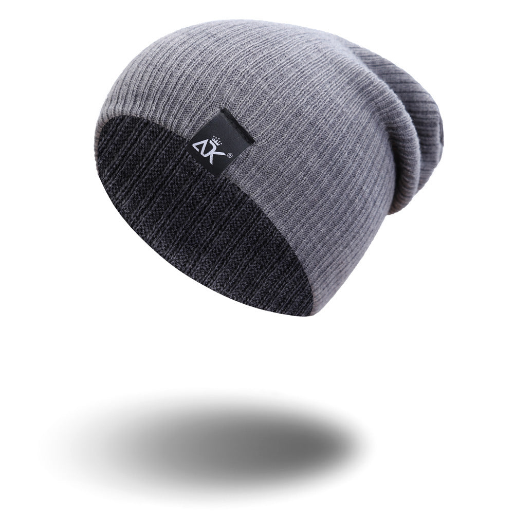 Autumn And Winter Satin Outdoor Versatile Wool Hat