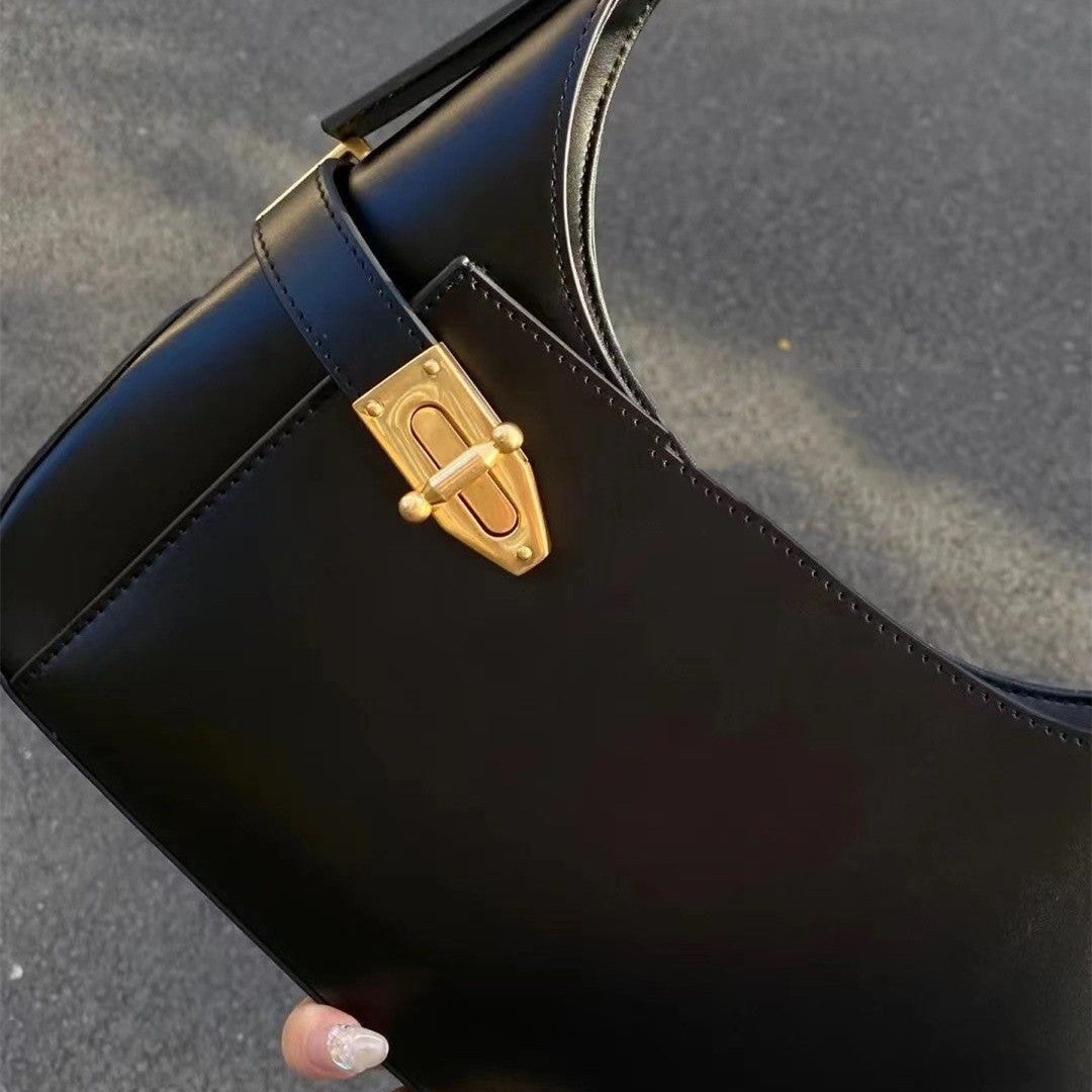 Women's Fashion Simple Vintage Shoulder Handbag Baguette