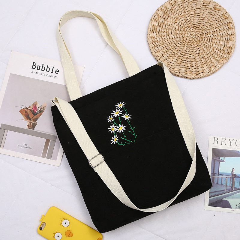 Women's Fashion Casual Single Shoulder Canvas Bag