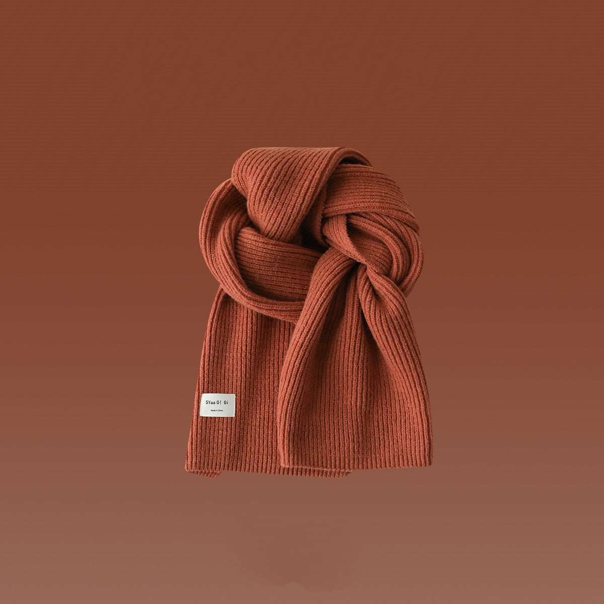 Snavset orange baret i uld til piger efterår og vinter