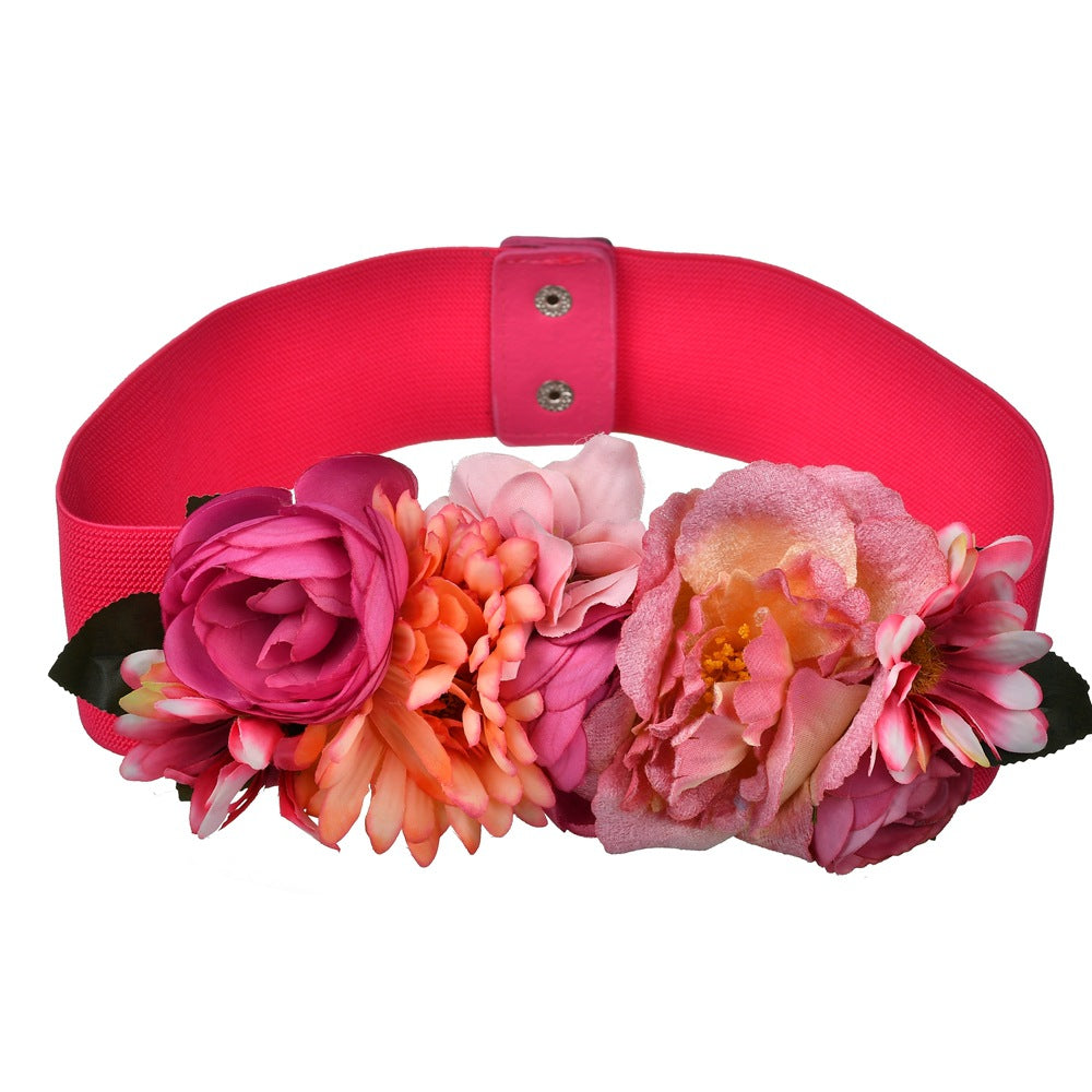 Flower Belt Is Recommended Wide In Europe And America