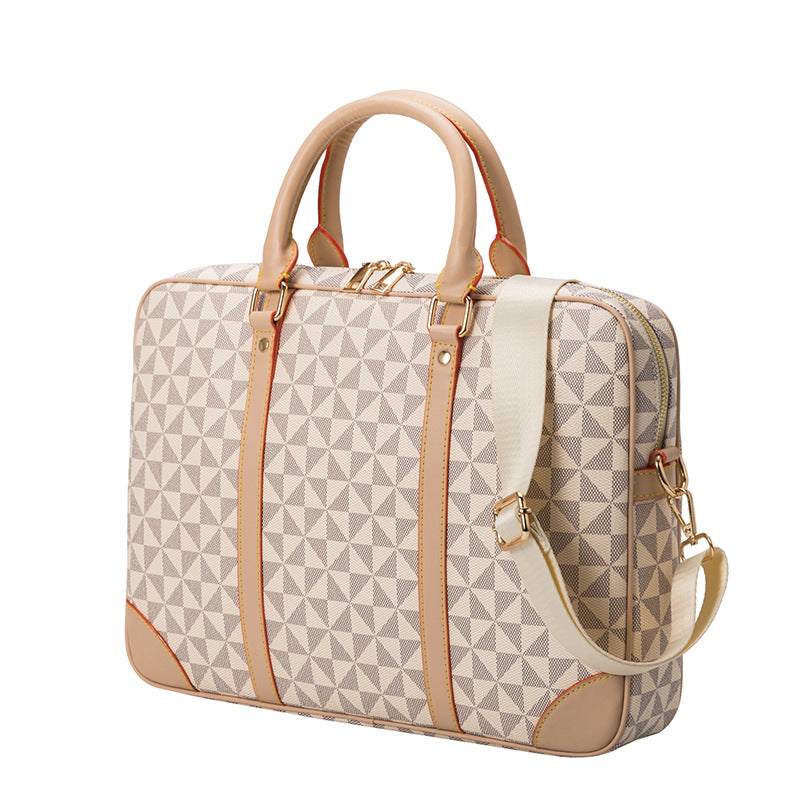 Afslappet computertaske trendy skuldertaske