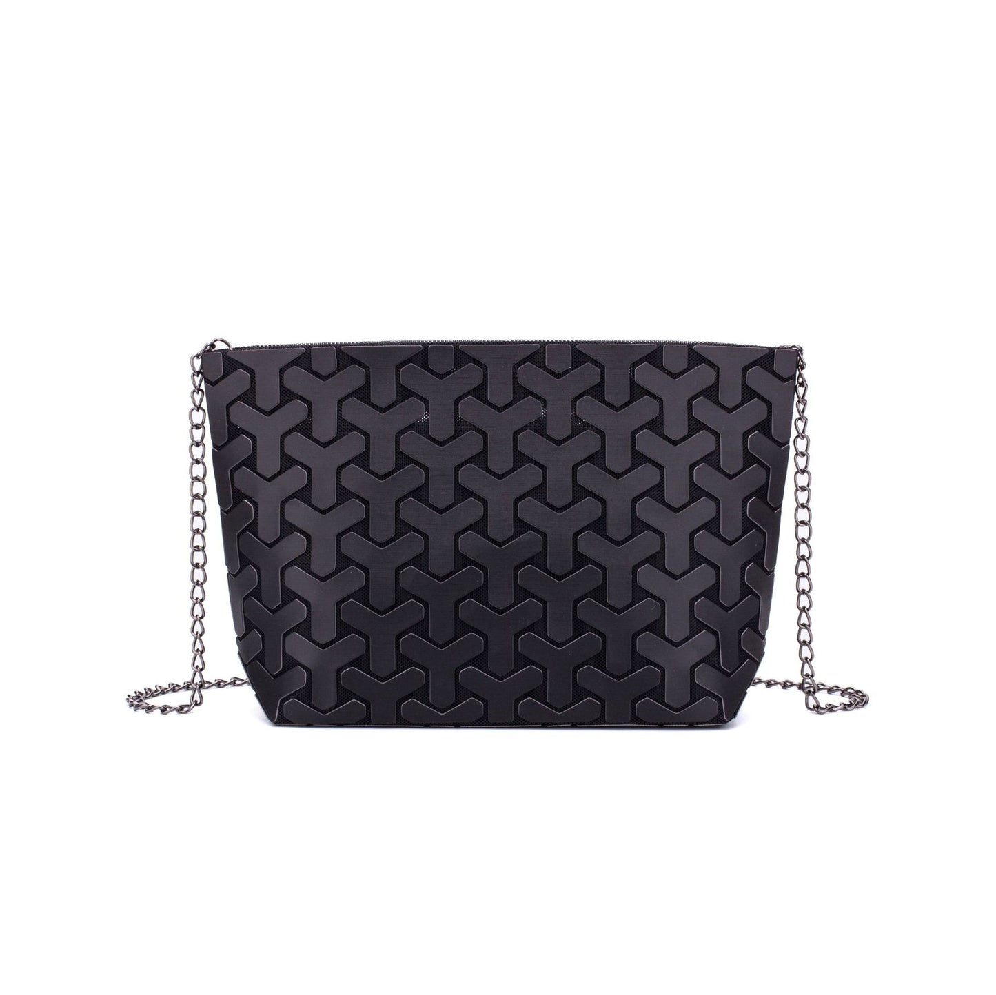 Women's Geometric Rhombus Shoulder Bag Foldable