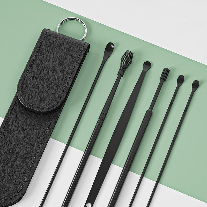 Ear Pick New Stainless Steel Ear Digging Suit