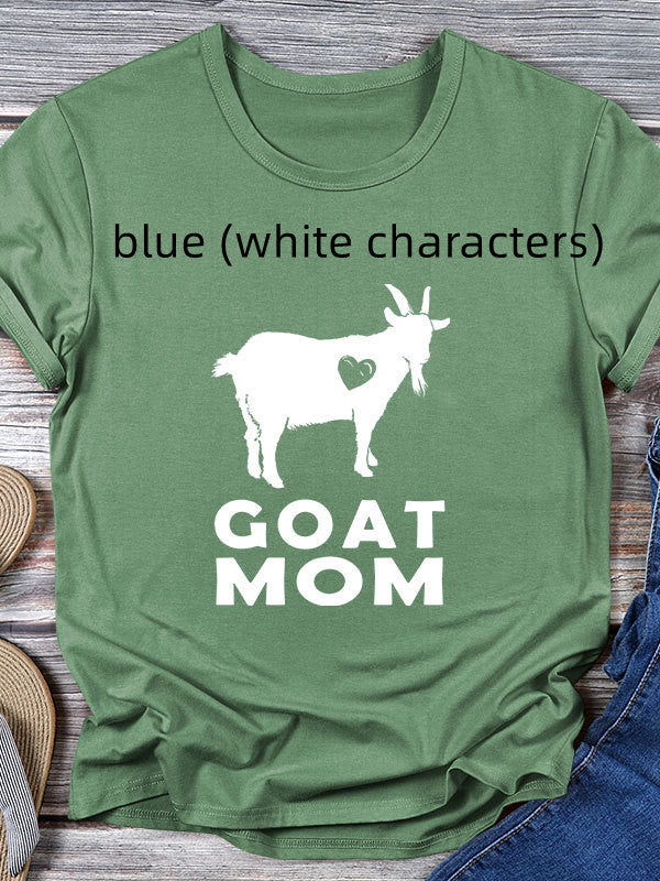 European And American New Short-sleeved Printed T-shirt