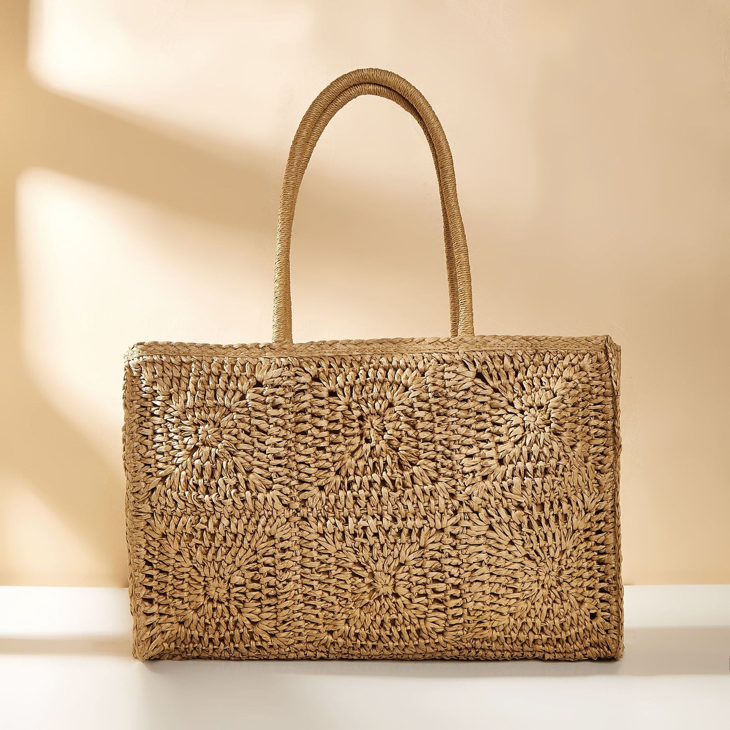 Special-interest Design Ethnic Style Straw Bag