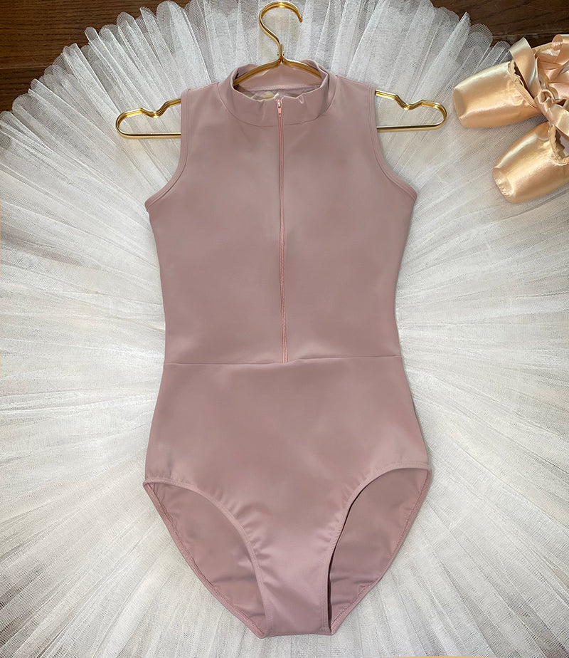 Women's Ballet Art Exam Training Turtleneck Jumpsuit