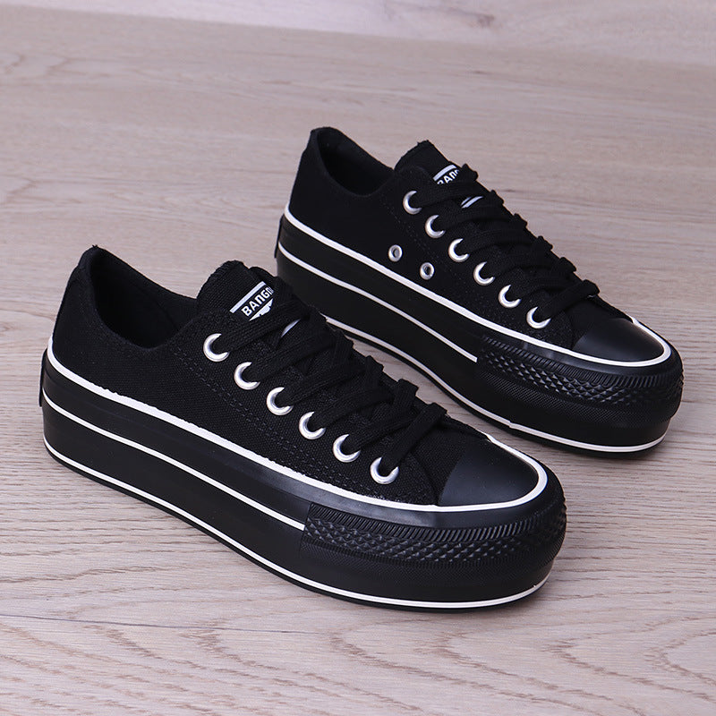 New Korean Style Platform Student Shoes
