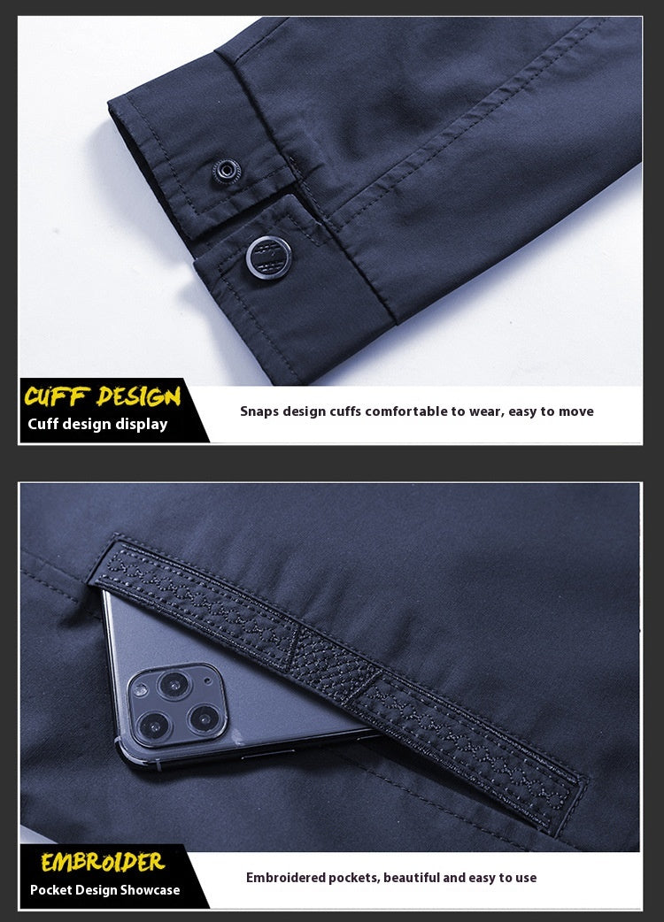 Men's Cotton Casual All-match Jacket