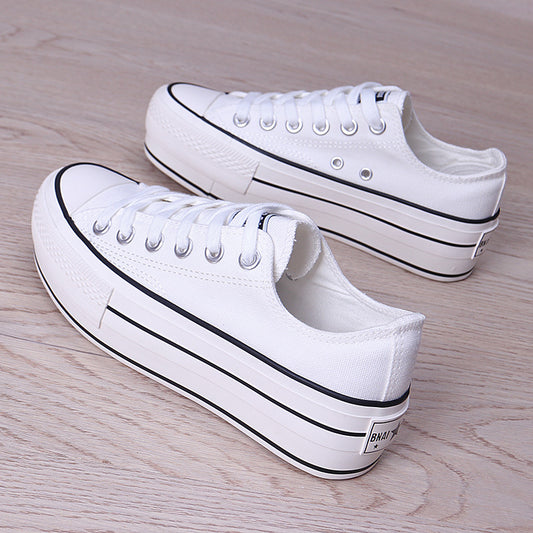 New Korean Style Platform Student Shoes