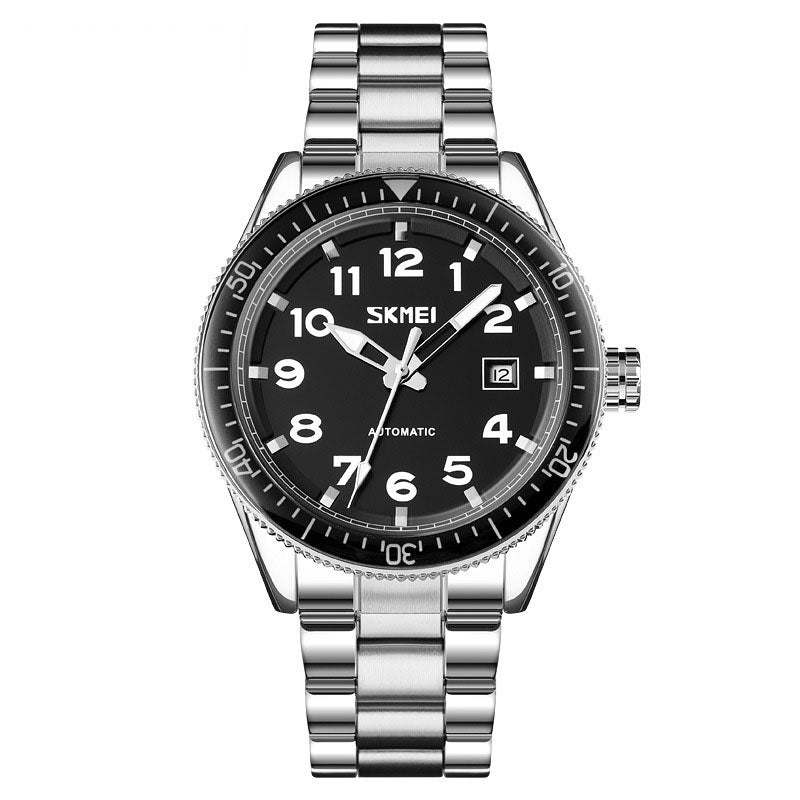 Fully Automatic Quartz Watch With Student Waterproof Transparent Bottom