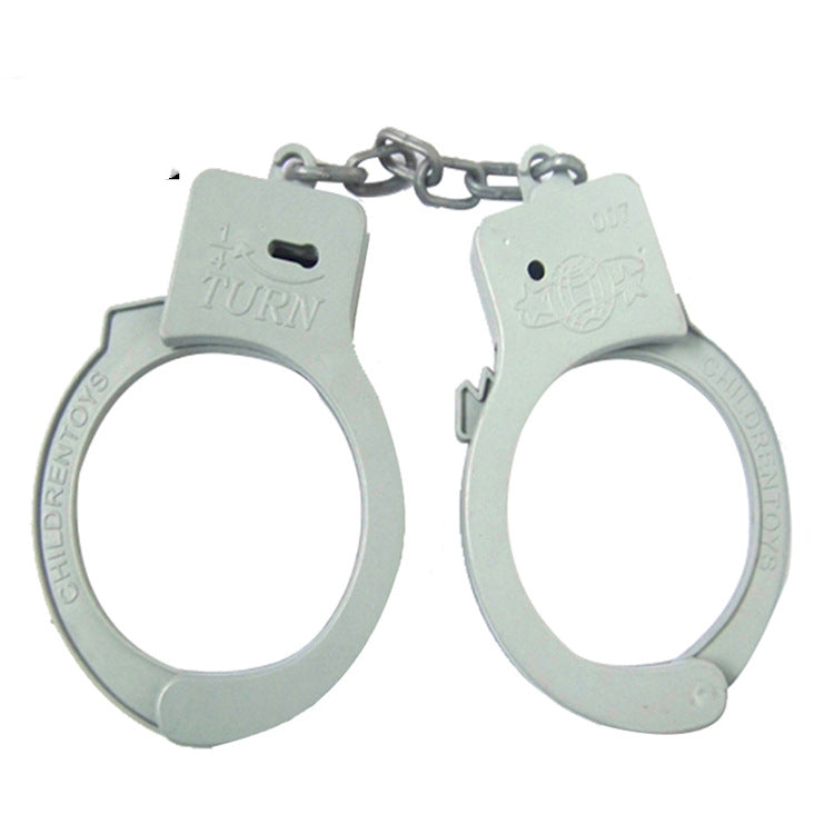 Plastic Handcuffs Toy Magic Prop Iron