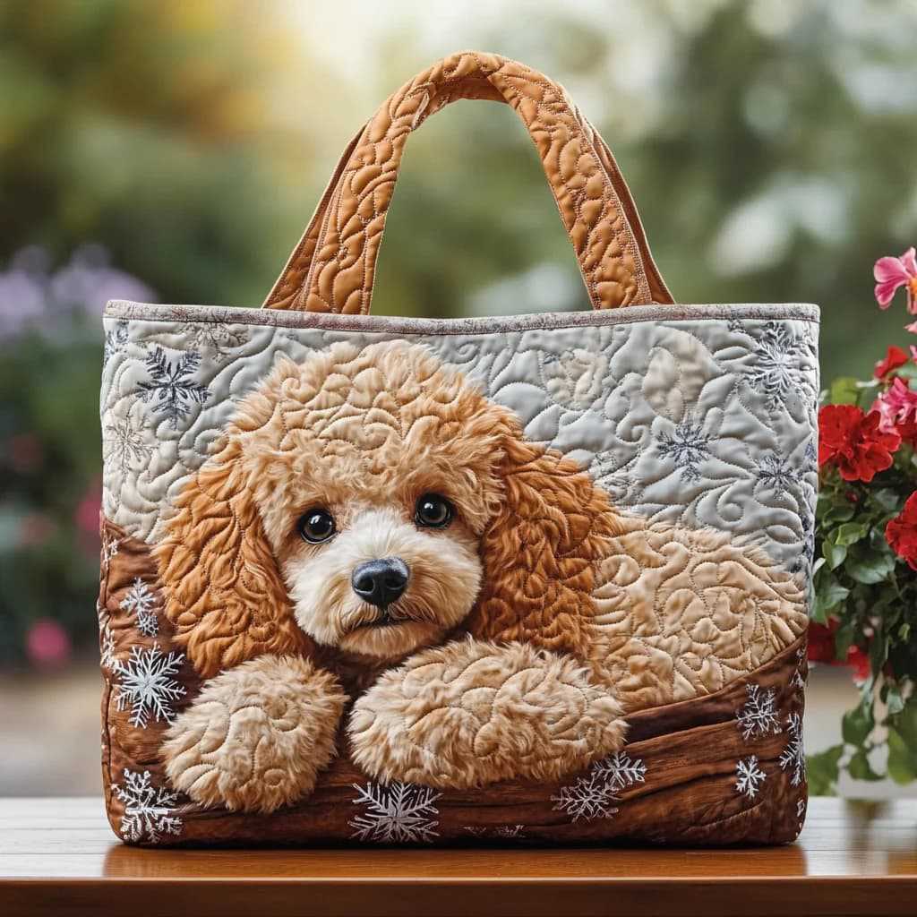 New Digital-print Tote Bag With A Personalized Floral Design In Canvas