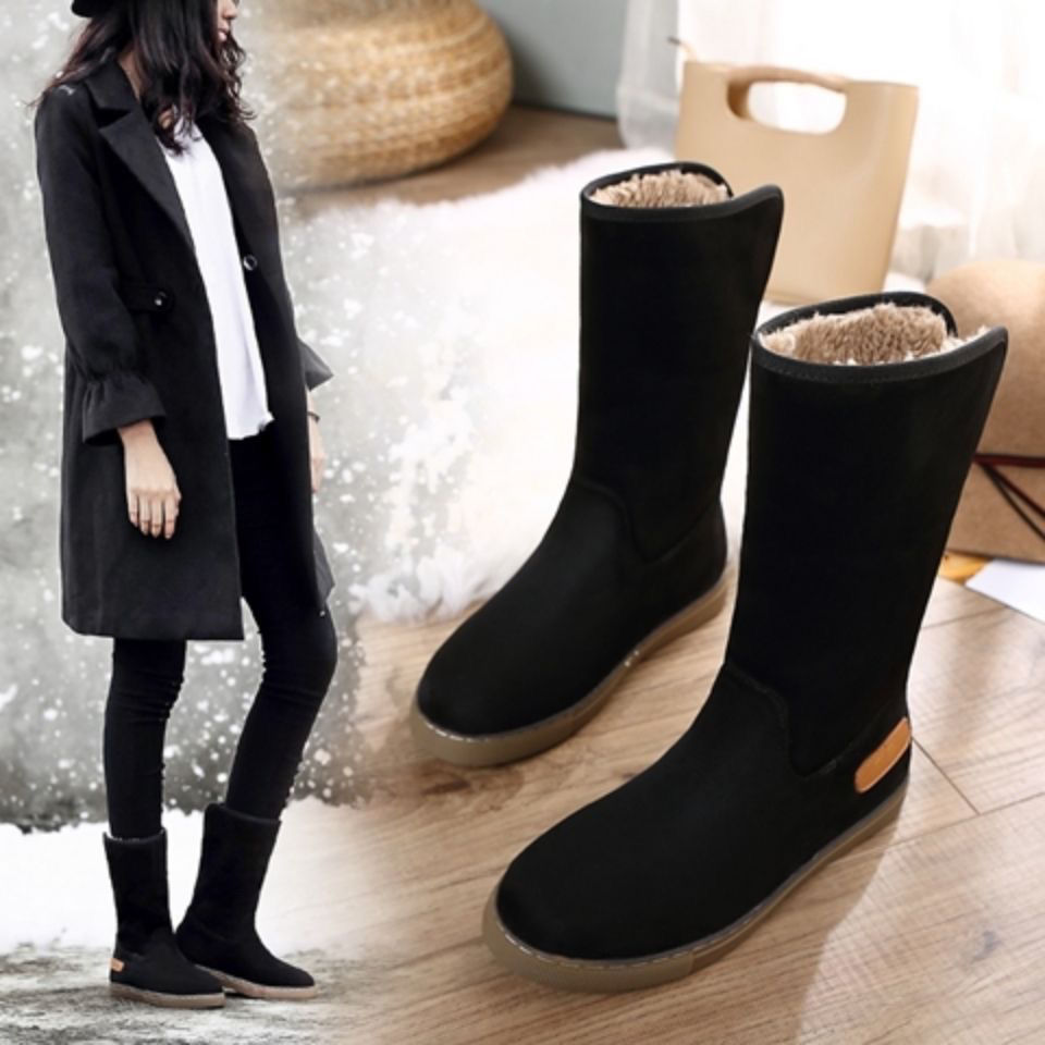 Two Pairs Of Shoes For Winter Plus Velvet And Warmth