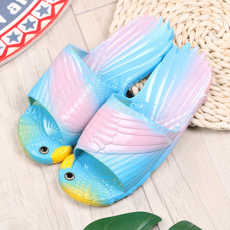 Plastic Slippers Pvc Cartoon Cute Funny Creative Personality Parent-child