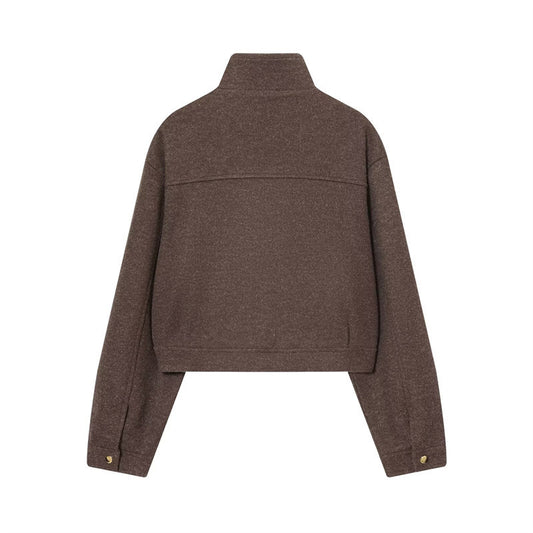 Women's Casual Loose Design Long Sleeve Jacket