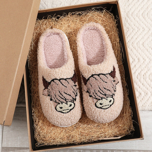 Embroidered Cotton Slippers For Household Pets And Animals
