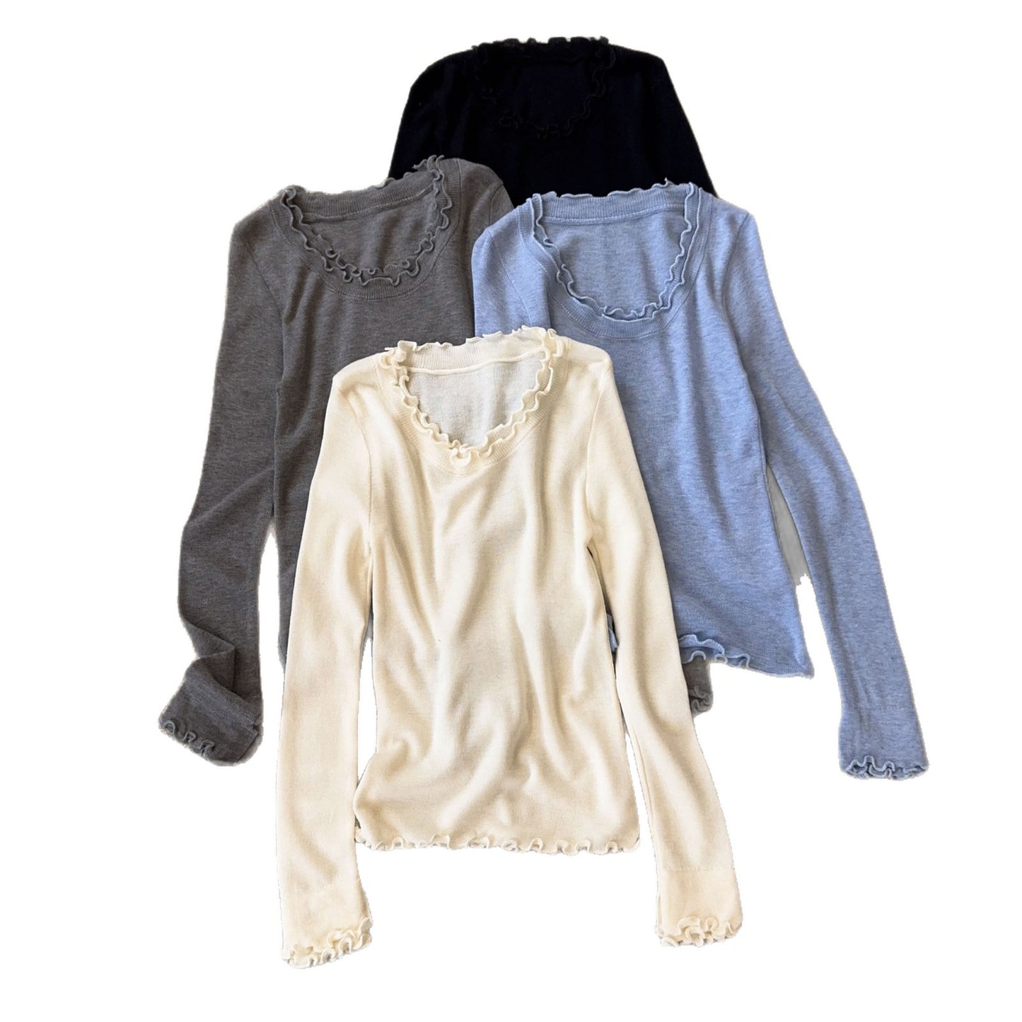 Women's Autumn And Winter Design Soft And Skin-friendly Base Shirt