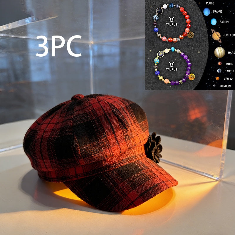 British-style Casual Painter Hat That Is Versatile And Can Show Off Your Face