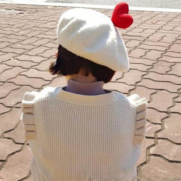 Wool Painter Japanese INS Same Love Parent-child Beret