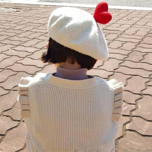 Wool Painter Japanese INS Same Love Parent-child Beret