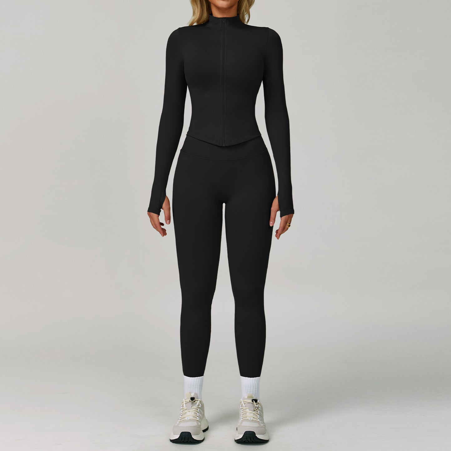 Women's Casual Seamless Tight Yoga Suit