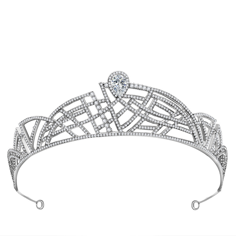Fashion New Zircon Bridal Tiara