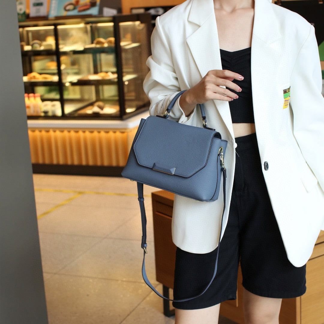 Fashion Genuine Leather Women's One Shoulder Handbag
