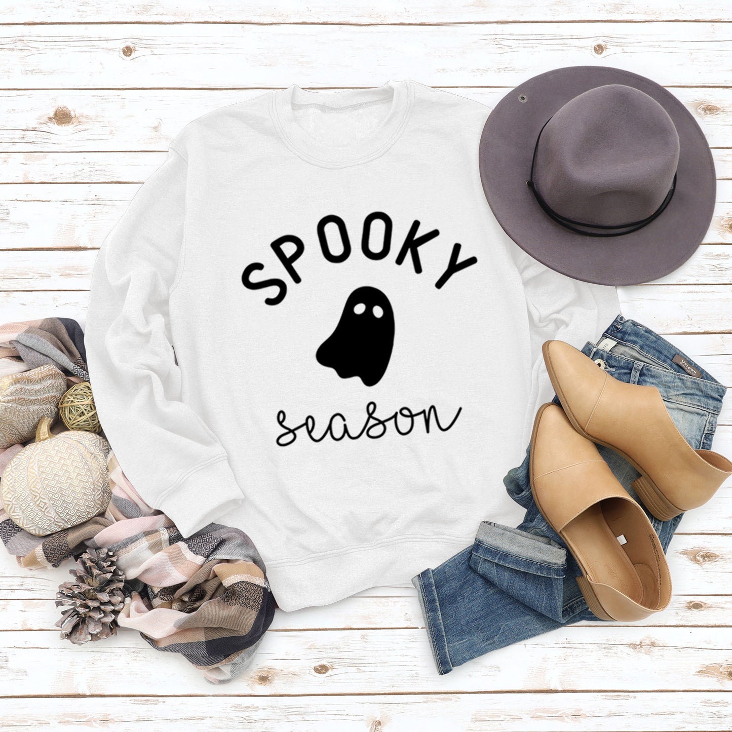 Loose Letters Autumn And Winter Round Neck Sweater Ladies