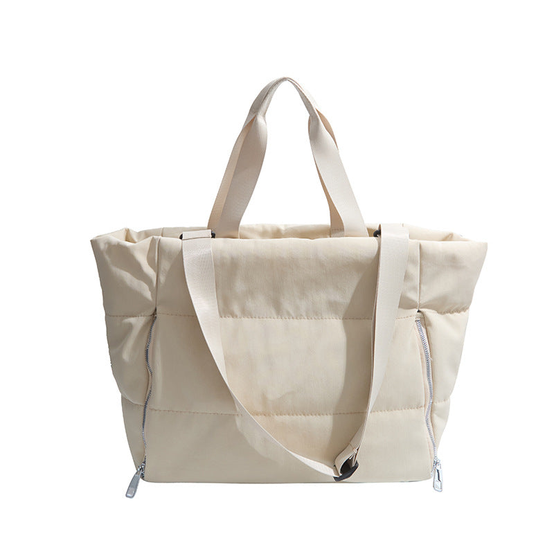 High-Capacity Commuter ShoulderCrossbody Bag