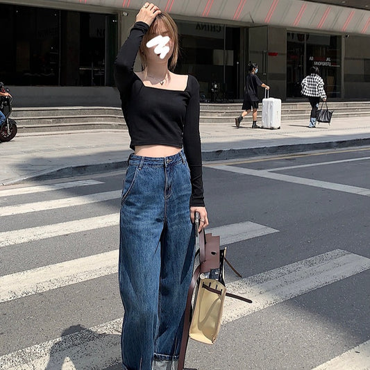 Washed All-match Loose-fitting Harem Pants