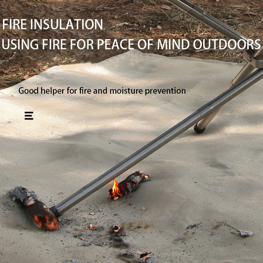 Outdoor Camping Mat Heat Proof Mat Fire Blanket