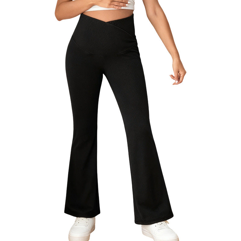 Women's Maternity High-Waist Pull-Up Denim Jeans