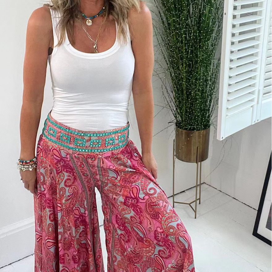 Loose Big Hem Leisure Holiday Skirt For Women