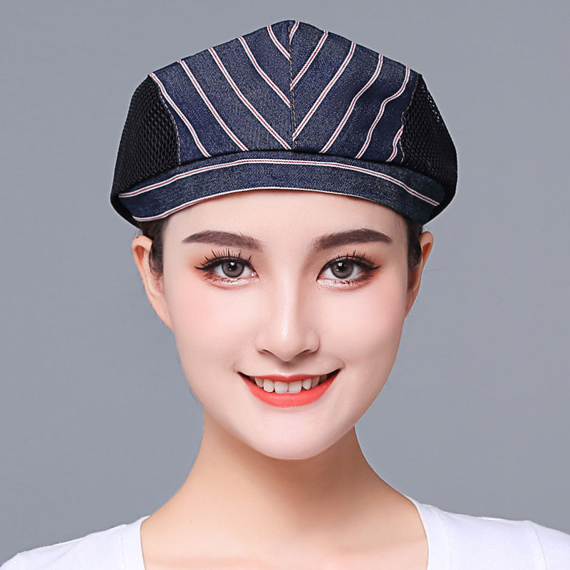 Breathable Hat For Waiter In Summer Restaurant
