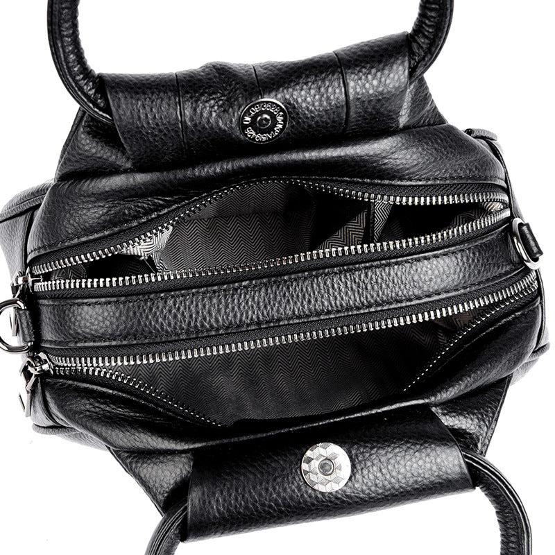 Sophisticated Elephant-gray Womens Bag Versatile Crossbody Style