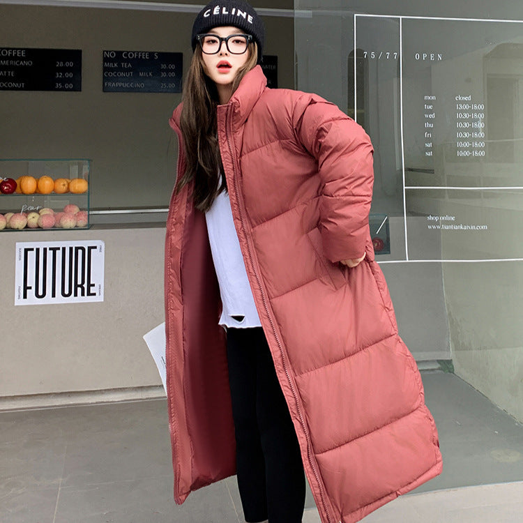 New Womens Relaxed-fit Cotton Coat With A Stand-up Collarversatile And Stylish