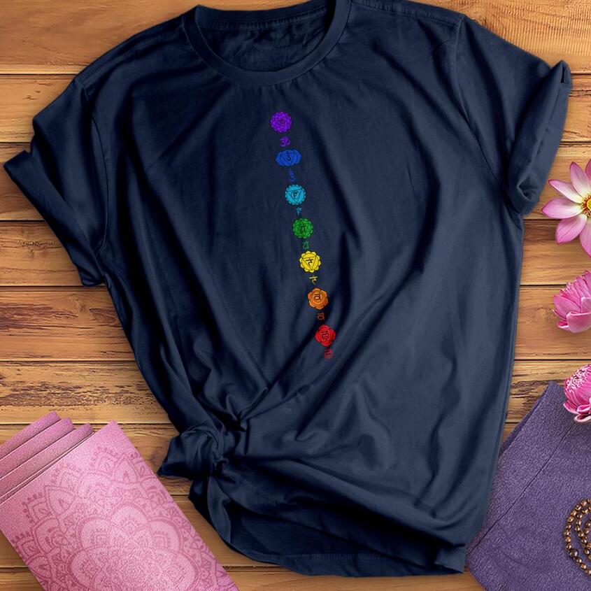 European And American Digital Printing Casual Round Neck Short Sleeves T-shirt
