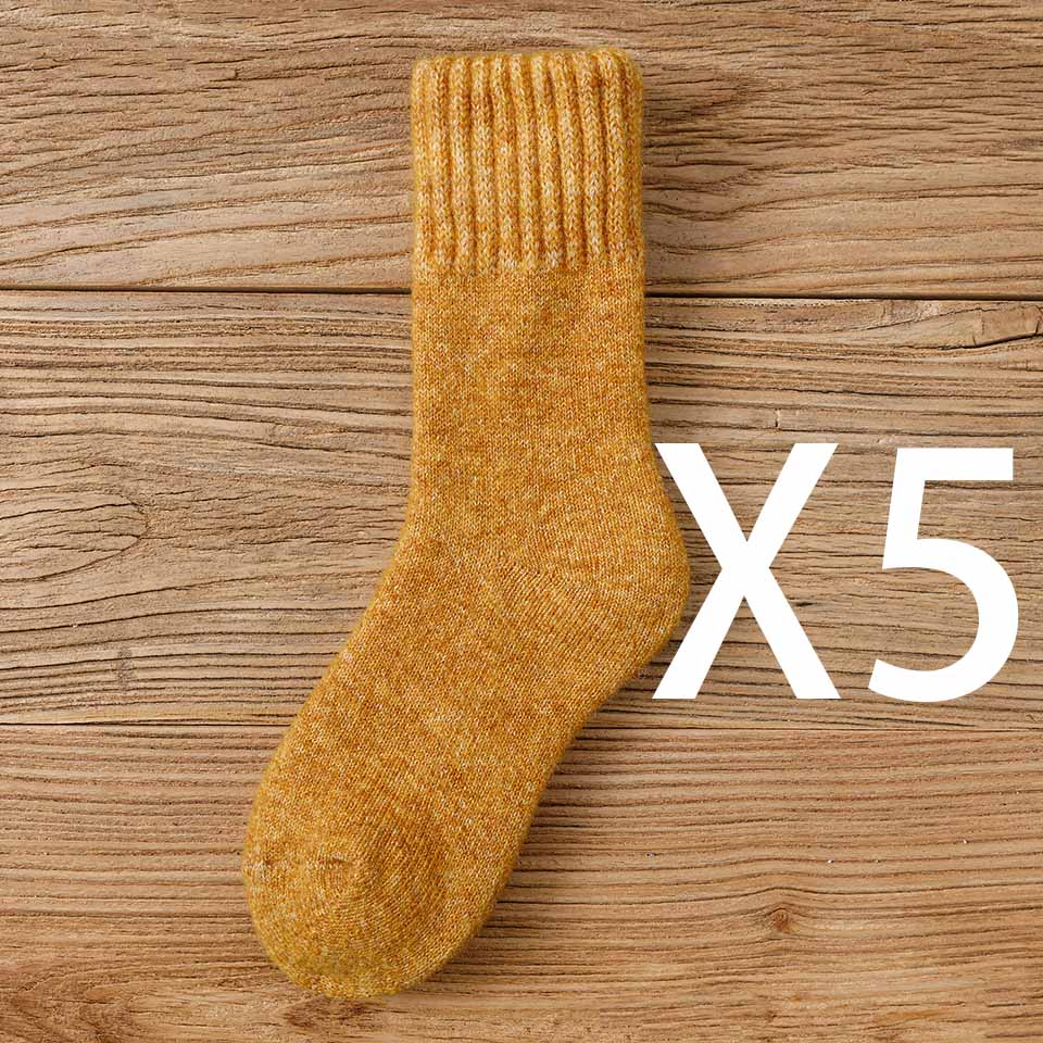 Wool Socks Women's Winter Warm Thickening