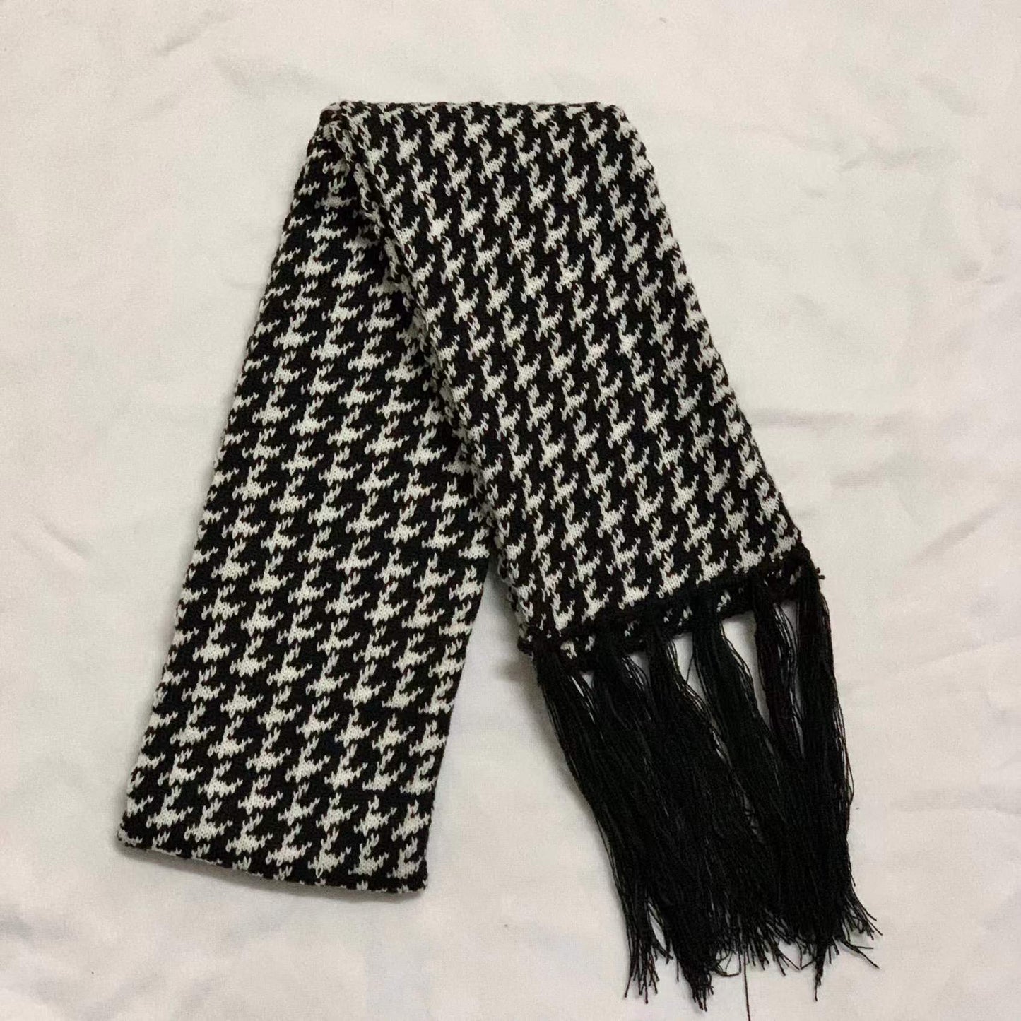 Strikket Jacquard Tyk Varm Afslappet Kædehalsrør